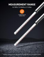 AstroAI Pencil Tire Pressure Gauge 2 Pack 10-75PSI, Calibrated to ANSI B40.1 Grade B (2%), Stainless Steel Body, Metal Made Nozzle 3 Measurements for Cars, Bikes, Vehicles - Image 3