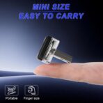 4 PCS Car Interior USB LED Light, Plug-in USB Car Decor Ambient Lighting Kit, Portable Mini Night Light, Car Interior Accessories Suitable for Most Vehicles (Blue) - Image 7