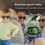 Digital GPS Speedometer MPH, Heads Up Display with Large LED Font, Golf Cart Universal HUD Speed Meter for Car, Truck, Motorcycle - Image 5