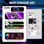 Interior Car LED Strip Lights with APP&Remote Control RGB 10 in 1 Ambient Lighting Kits Fiber Optic Strip LEDs,16 Million Colors,Music Sync Car Neon Lights for Cars,SUVs,Trucks - Image 5