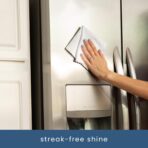 S&T INC. 50 Pack Microfiber Cleaning Cloth with Box, Bulk Towels for Home, Reusable Microfiber Towels for Cars, Cleaning Rags, White, 190gsm, 11.8 Inches x 11.8 Inches, 50 Count - Image 4