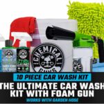 Chemical Guys 10-Piece Arsenal Builder Car Wash Kit with Foam Gun, Bucket, and 3 - 16 fl oz Car Care Products & Chemicals - Works with Garden Hose for Trucks, SUVs, Motorcycles, and More