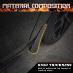 x xotic tech 4PCS Car Front & Rear Mud Flap Splash Guards Compatible with Honda Civic 11th Gen 2022 2023 2024 2025 2026 Fender Flare Mudguard Dirt Slush Trap Protector w/Hardware Accessories - Image 6