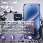 C-Pro [Native USB-A] Wireless CarPlay & Android Auto Adapter – Dual-Phone Memory (Couples), Zinc Alloy, 5GHz WiFi – Direct Plug for Standard Ports - Image 5