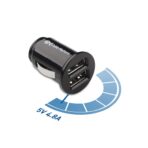 Cable Matters 2-Pack 4.8A 24W Flush Mount Dual USB Car Charger, Compact Mini Car USB Charger for Smartphones and Tablets - Image 4