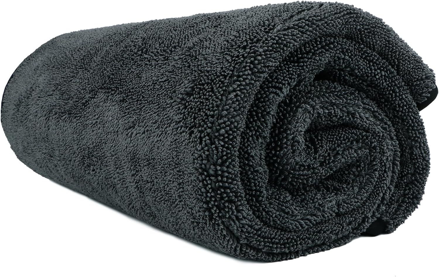 711waQ1sKgL._AC_SL1500_.jpg HOMEXCEL Professional Car Drying Towel (36"x 24") with Twisted-Loop Technology, 1200GSM for a Streak-Free Finish – Microfiber Towels for Cars, Trucks, SUVs, RVs and Motorcycles - Image 1