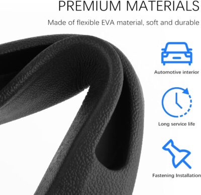 2PCS Car Seat Gap Filler Organizer,2 in 1 Car Gap Filler with Fill and Storage Function for Storing Phones Keys Cards,Universal Multifunctional No Drop Seat Guard for Cars - Image 3