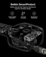 Belkin USB C Car Charger 75W w/ 30in Retractable USB C Cable - iPhone Charger, Compatible with iPhone 17 & 16 Series, Galaxy S25 Series, AirPods, Tablet, MacBook, Chromebook, etc. - Travel Essentials - Image 6