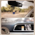 Car Air Freshener Hanging 3 Pack - 1 Way, Dream On, Cabana Hotel Collection Diffuser Oil Inspired The One Hotel, Car Fresheners for Women & Men, 45+ days Long Lasting, 0.27 FL OZ/8ML - Image 4