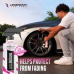 Legendary Gloss Dressing with Applicator 16oz - Tire Shine Spray & Plastic Restorer – Water Based & Non-Greasy Interior/Exterior Detailing Spray - Trim, Rubber, Vinyl & Plastic Restorer for Cars - Image 4