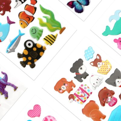 SAVITA 3D Stickers for Kids & Toddlers 500+ Puffy Stickers Variety Pack for Scrapbooking Bullet Journal Including Animal, Numbers, Fruits, Fish, Dinosaurs, Cars and More… - Image 4
