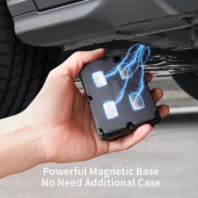 Magnetic GPS Tracker for Vehicles, Hidden Tracker Device for Car, Trailer, Up to 7 Months Battery Life, Real-Time Track, Waterproof, 5-Day Free Trial, Subscription Required - Image 3