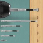 Long Screwdriver Bit Set Non-Slip Phillips Head Power Drill Electric Screwdriver Bits for Power Drilling Magnetic Car Tools (25L+50L+65L+70L,4pcs) - Image 3