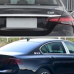 Lamoutor 43Pcs Car Emblem Letters Sticker DIY 3D Chrome Number Symbol Badge Decal - Image 6