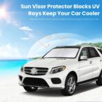 Sunshade Sun Shield for Mercedes-Benz C-Class W205 C250 C300 C400 SLK SLS CLA CLS CL-Class 2008-2023 2024 Window Shade Windshield Cover Sun Visor Protector Car Accessories Block UV Rays Heat - Image 2