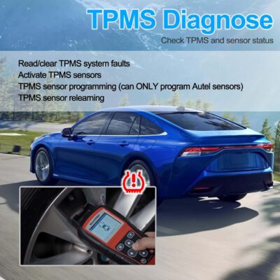 Autel TPMS Programming Tool TS508WF KIT, with $180 4PCS 315+433Mhz MX Sensors & 4PCS Metal Valves, Upgrade of MaxiTPMS TS601/ TS508 Tire Sensor Programmer, TPMS Diagnostic/Activate/Relearn Tool - Image 4