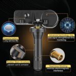 TPMS Chevrolet Pre-Programmed Tire Pressure Sensor,with:➥Trax(13-22)|Suburban1500/2500(07-19)|Traverse(09-17)|Camaro(10-15)|Impala(05-20)|Cruze(11-15)|Sonic(12-20)/#13598771(4 PCS) 315MHz - Image 5