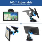 GPS Navigator for Car Truck RV, Latest 2026 Map(Free Lifetime Updates) 7 inch Touch Screen Car GPS Navigation,Support Voice Turn Direction Guidance/Speed and Red Light Warning/Custom Truck Routing - Image 4