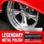 Mothers Mag & Aluminum Polish, 10 oz. – Brilliant Shine, Easy to Use, for All Uncoated & Unplated Metals Including Aluminum Wheels, Stainless Steel Trim and Exhaust Tips, Brass & More (05101) - Image 2