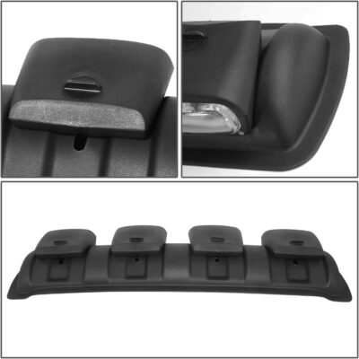 DNA MOTORING FL-ZTL-359-CH Universal Roof Mounted Fog Light with Wiring Harness & Interior Switch,Vertical Adjustable Beam Angle,Clear Lens - Image 5