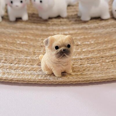 6 Pcs Mini Dog Dashboard Decorations, Mini Resin Dogs for Cute Car Accessories Interior, Rearview Mirror Ornaments Funny Gifts for Women Girl - Image 5