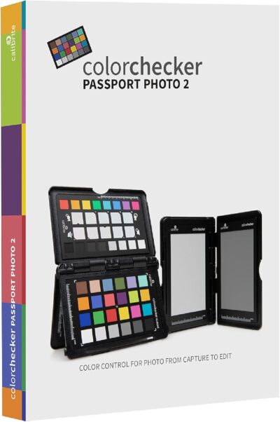 Calibrite ColorChecker Passport Photo 2 Portable Color Calibration Kit for Photo and Video, 4 Target Set for White Balance, Exposure and Camera Profiling, Protective Folding Case with Lanyard (CCPP2) - Image 3