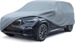 Leader Accessories SUV Car Covers for Automobiles All-Weather Limited Waterproof, Breathable Full-Exterior Covers for Indoor and Outdoor Use, Fits 207"-230"