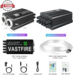 VASTFIRE Starlight Headliner Kit – 1300pcs Twinkle Meteor Fiber Optic Star Lights for Car, Bluetooth APP & Remote Control, RGBW Color Changing, DIY Interior Roof Ceiling Light, Sound Sync LED Kit - Image 4