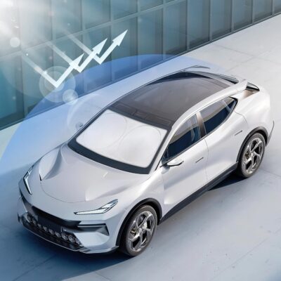 Magnelex Car Windshield Sunshade | Innovative No-Light-Pass Technology for Maximum Protection | Foldable Sun Shade Keeps Your Vehicle Cool | Fit for Cars, Trucks, and SUVs | Large (63 x 33.8 in) - Image 3