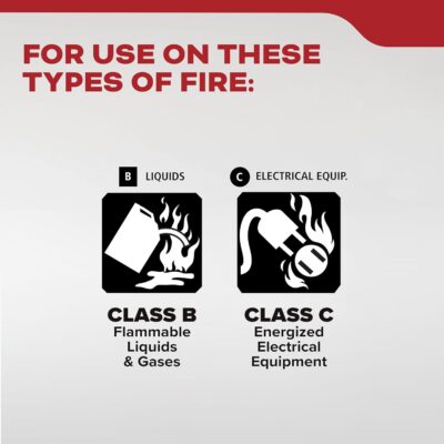 Kidde Fire Extinguisher for Vehicles, Cars, Trucks, Single-Use 5BC - Image 2