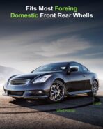 SCITOO 4-Pack 16 Inch Hubcaps Black & Red Wheel Cover Hubcaps for Cars - Image 6