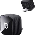 OTTOCAST 2026 Upgrade Mini Slim 3.0, 2-in-1 Wireless CarPlay & Android Auto Adapter, Plug & Play Dongle, Fast Auto-Reconnect, Dual-Band 5Ghz, for Cars with Wired CarPlay & Android auto (Black)