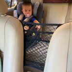 3-Layer Car Mesh Organizer, Seat Back Net Bag, Barrier of Backseat Pet Kids, Cargo Tissue Purse Holder, Driver Storage Netting Pouch（Upgrade Stretch Length） - Image 2