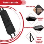 QUICTO 2PCS Car Seat Storage Hanging Bag, Multi-Pocket Seat Side Organizer, Multifunctional Mesh Net Pocket, Can Hold Mobile Phone, Wallet, Glasses, Suitable for Cars, SUVs, Trucks - Image 3