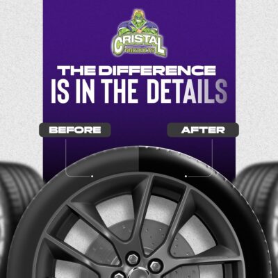 Untouchable Tire Shine Spray – Long-Lasting Wet Tire Finish for Deep Gloss & Protection – Waterproof Tire Shine, Easy Application, Premium Tire Cleaner Shine - Image 2