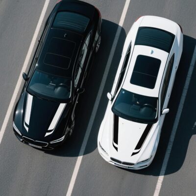 2PCS Racing Stripes Car Hood Decal with Scraper,Stylish Hood Decals for Cars Decorates Hoods Cover and Scratch Protection,Universal Vinyl Car Decals for Cars Modifications (Black) - Image 7