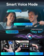 Burnt Sugar Wireless Carplay Adapter for iPhone 2026 Upgraded, Ultra-Mini USB Design for Apple Car Play Convert Wired to Wireless, Stable Low-Lag GPS Plug & Play for iOS 10+ & Cars from 2016+ (Gray) - Image 7