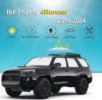 KMF 8pcs Thicken Car Window Shades for Toyota 4Runner 2010-2024 Accessories, 4Runner Windshield Sun Shade Full Window Covers for Side Rear, UV Block and Blackout Protect Privacy for Car Camping - Image 2