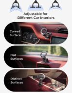 LISEN for MagSafe Car Mount, [Upgrade 2026 Ultra Magnets] Magnetic Phone Holder for Your Car Cell Phone Holde Mount for Air Vent Car Accessories fit iPhone 17 16 15 14 13 12 Pro Max Plus Mini - Image 4