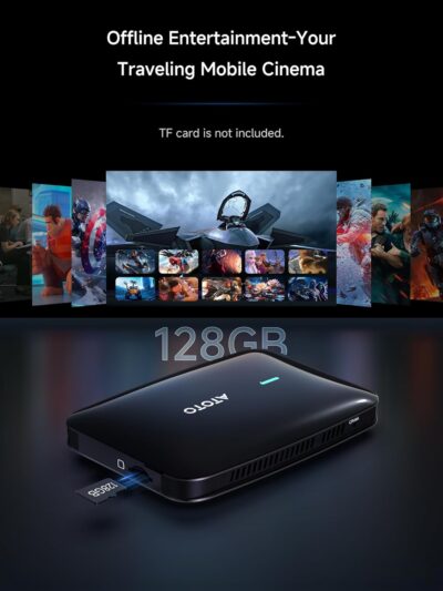 Magic CarPlay Box, Wireless CarPlay Adapter Supports for Netflix/YouTube/TF Card, AI Box Carplay, Plug & Play, Drivechat with AI Skills, Dual WiFi, Bluetooth, Fits for OEM Wired CarPlay Cars - Image 6