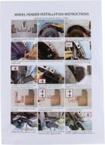 Mud Flaps for Ford Bronco Accessories 2021 2022 2023 2024 2025 2/4-Door, Splash Guards Easy Installed, No Punching Required Front and Rear 4PCS (not Applicable to Sport - Image 8