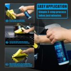 2-Pack Waterless Wash Spray and 6 Towels Kit for Cleaning, High Gloss and Protection- No Rinse Wash for Cars, Trucks, RVs Detailing - Ultra-Concentrated Safe Slick Lubricating Formula - Image 8