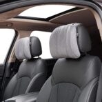 Premium Car Headrest Pillow Suede Memory Foam Neck Support for Drivers Ergonomic Auto Pillow with Slow Rebound Comfort - Image 2