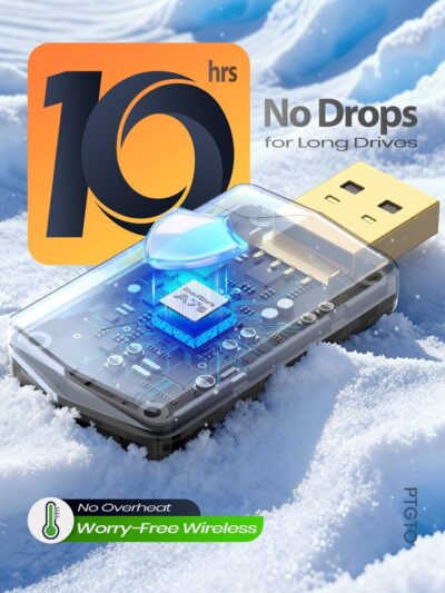 Mini Wireless CarPlay Adapter for iPhone & Android Auto (2026 Upgrade), No Delay, Fast & Stable Connection, Plug & Play, Converts Wired to Wireless Carplay Dongle for 2016+ Cars, USB-A/Type-C Port - Image 7