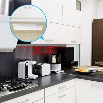 FLASLD Aluminized Heat Shield Mat Thermal Barrier Adhesive Backed Heat Blanket 12'' X 24'', Fiberglass Insulation Reflective Material High Temp Protection - Image 4