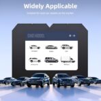 Automatic Retractable Windshield Sunshade – Strong Suction Cups, Premium Heat-Reflective Fabric, Adjustable 29.1–59.1 in, Fits Sedans, SUVs & MPVs, Tesla Model 3/Y - Image 6