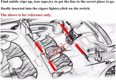 Car LED Strip Light, Uniwit 4 Pcs Multicolor Music Car Interior Atmosphere Lights for Car TV Home with Sound Active Function,Remote Control and Smart USB Port (48 LED-USB Port) - Image 6