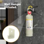 Ougist ABC Dry Powder Fire Extinguisher, 2.5lb – 1-A:10-B：C Rated for Home, Office & Vehicle, Quick Release, Easy-Grip Handle, Ideal for Electrical & Grease Fires, Car Extinguisher, Model FF1KG - Image 5