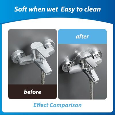 Thickened Magic Cleaning Cloth for Glass,5Pcs Lint Streak Free Microfiber Cloth Reusable, Cleaning Rags Wipes for Windows, Cars, Mirrors - Image 2