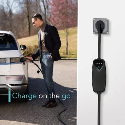 Lectron Level 2 EV Charger - ETL Certified, 240V, 40 Amp, NEMA 14-50 Plug, 16 ft Extension Cord & J1772 Cable- Portable Electric Car Charger for J1772 EVs and Plug-in Hybrid Vehicles - Image 7